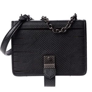 NWT Bottega Veneta lizard small shoulder bag